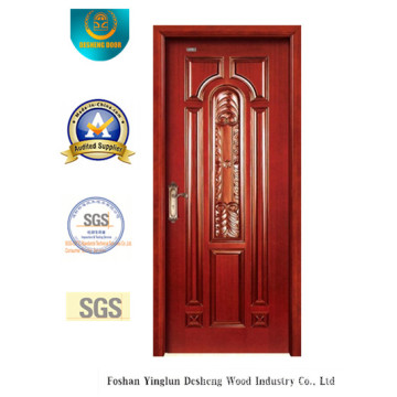 Классический стиль, деревянная дверь с резьбой для Среднего Востока